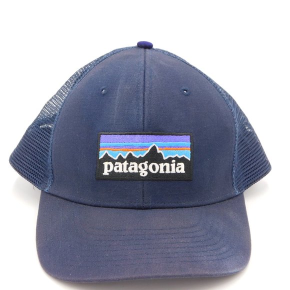 Patagonia Other - Patagonia P-6 Logo Trucker Hat | Navy Blue | Baseball Cap | Used Condition